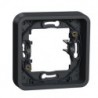 Rámček IP55 pre zapustenú montáž 1 násobný s rozperkami, antracit