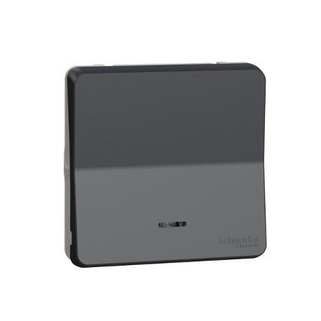 Tlačidlo r.1/0So s orientačnou kontrolkou, IP55, antracit