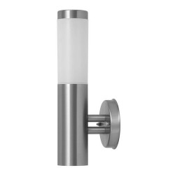 Rabalux 8262 - Inox torch vonkajšie nástenné svietidlo E27 1x MAX 25W umelá hmota nehrdzavejúca ocel/biela