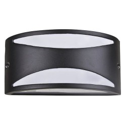 Rabalux 8359 - Manhattan vonkajšie nástenné svietidlo E27 1x MAX 60W umelá hmota matná čierna/biela