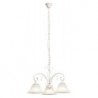 Rabalux 7190 - Katherine luster E27 3x MAX 60W sklo antická biela/biele alabastrové sklo
