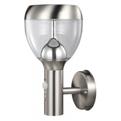 Rabalux 8438 - Dresden vonkajšie nástenné svietidlo LED 6,5W umelá hmota nehrdzavejúca ocel/priehľadná