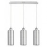 Rabalux 2203 - Vera závesné svietidlo E27 3x MAX 40W sklo chrómová/chrómová
