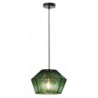 Rabalux 2223 - Arsena závesné svietidlo E27 1x MAX 60W textil zelená/zelená