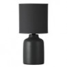 Rabalux 4366 - Ida nočná lampa E14 1x MAX 40W textil antracit/antracit