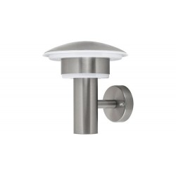 Rabalux 8976 - Denmark vonkajšie nástenné svietidlo LED 9W umelá hmota nehrdzavejúca ocel/opálové sklo