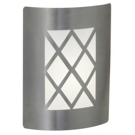 Rabalux 8584 - Potsdam vonkajšie nástenné svietidlo E27 1x MAX 60W umelá hmota nehrdzavejúca ocel/biela