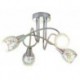 Rabalux 6010 - Porto stropné svietidlo E14 4x MAX 40W sklo chrómová/3D efekt