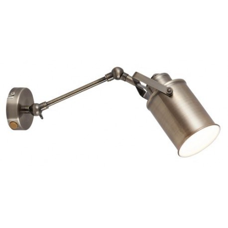 Rabalux 5987 - Peter nástenné svietidlo E27 1x MAX 15W kovové antický bronz/antický bronz