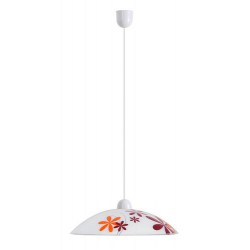 Rabalux 1800 - Iris závesné svietidlo E27 1x MAX 60W sklo viacfarebná/viacfarebná