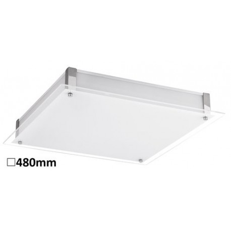 Rabalux 2609 - Carl stropné svietidlo E27 4x MAX 40W sklo biela/biela