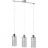 Rabalux 6398 - Joy závesné svietidlo E27 3x MAX 60W kovové chrómová/chrómová