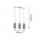 Rabalux 6398 - Joy závesné svietidlo E27 3x MAX 60W kovové chrómová/chrómová