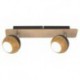 Rabalux 5614 - Arthur bodové svietidlo GU10 2x MAX 35W kovové dub/dub