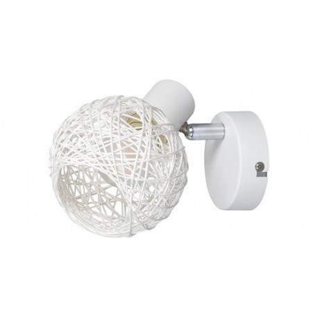 Rabalux 5617 - Hazel bodové svietidlo E14 1x MAX 15W papier matná biela/matná biela