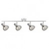 Rabalux 5559 - Holly bodové svietidlo E14 4x MAX 40W sklo chrómová/dymová