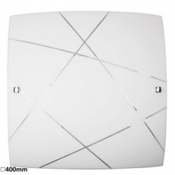 Rabalux 3699 - Phaedra stropné svietidlo E27 2x MAX 60W sklo biela/biela vzorovaná