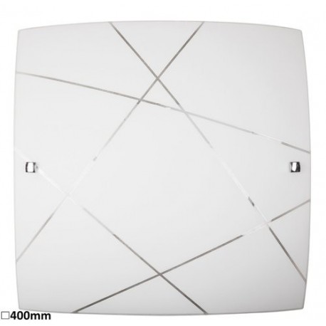 Rabalux 3699 - Phaedra stropné svietidlo E27 2x MAX 60W sklo biela/biela vzorovaná