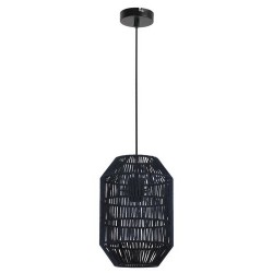 Rabalux 2221 - Arsena závesné svietidlo E27 1x MAX 60W textil modrá/modrá