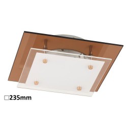 Rabalux 2475 - Cindy stropné svietidlo E27 G45 1x MAX 40W sklo ružové zlato/ružové zlato