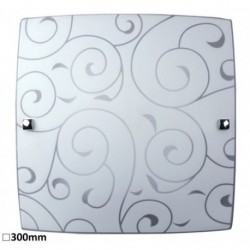 Rabalux 3854 - Harmony Lux stropné svietidlo E27 1x MAX 60W sklo biela vzorovaná/biela vzorovaná