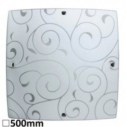 Rabalux 3858 - Harmony Lux stropné svietidlo E27 3x MAX 40W sklo biela vzorovaná/biela vzorovaná