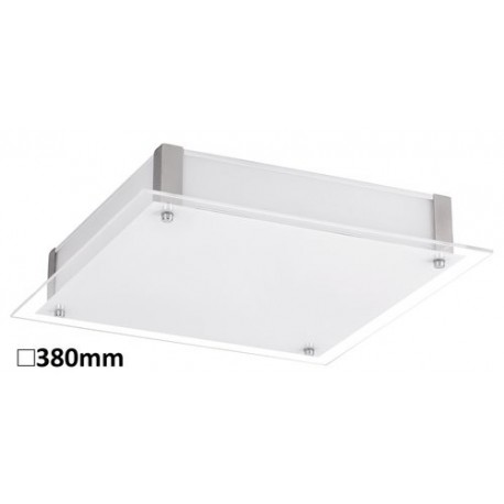 Rabalux 2608 - Carl stropné svietidlo E27 3x MAX 40W sklo biela/biela