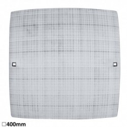 Rabalux 3889 - Scottie stropné svietidlo E27 2x MAX 60W sklo biela vzorovaná/biela vzorovaná