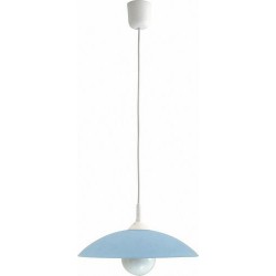 Rabalux 4612 - Cupola range závesné svietidlo E27 1x MAX 60W sklo modrá/modrá