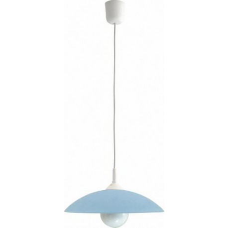 Rabalux 4612 - Cupola range závesné svietidlo E27 1x MAX 60W sklo modrá/modrá