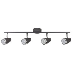 Rabalux 6515 - Karen bodové svietidlo LED 4x 4W umelá hmota antracit/antracit