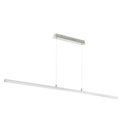 Rabalux 2217 - Esther závesné svietidlo LED 19,2W umelá hmota chrómová/biela