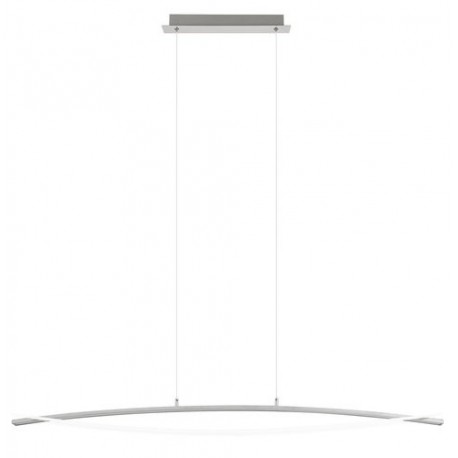 Rabalux 2220 - Ulla závesné svietidlo LED 19,2W umelá hmota chrómová/biela