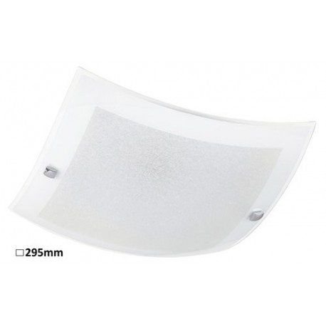 Rabalux 3448 - Charles LED stropné svietidlo LED 12W sklo biela/biela