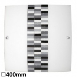 Rabalux 3933 - Domino stropné svietidlo E27 2x MAX 60W sklo opálové sklo/opálové sklo