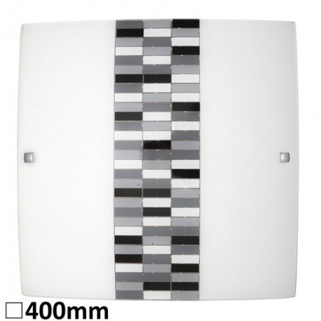 Rabalux 3933 - Domino stropné svietidlo E27 2x MAX 60W sklo opálové sklo/opálové sklo