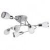 Rabalux 6064 - Elite stropné svietidlo E14 6x MAX 40W sklo chrómová/biela