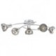 Rabalux 5561 - Holly stropné svietidlo E14 5x MAX 40W sklo chrómová/dymová
