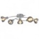 Rabalux 5561 - Holly stropné svietidlo E14 5x MAX 40W sklo chrómová/dymová
