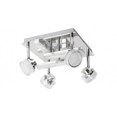 Rabalux 5638 - Padma bodové svietidlo LED 4X 5W+12W umelá hmota chrómová/kryštál