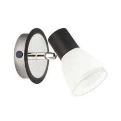 Rabalux 5976 - Ati bodové svietidlo E14 1x MAX 15W sklo čierna