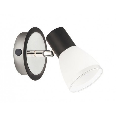 Rabalux 5976 - Ati bodové svietidlo E14 1x MAX 15W sklo čierna