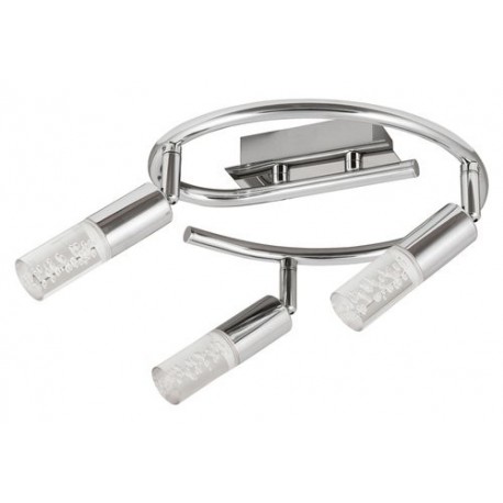 Rabalux 6677 - Angela bodové svietidlo LED 3x 4W akryl chrómová/priehľadná