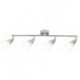 Rabalux 6770 - Nicolette bodové svietidlo E14 4x MAX 40W sklo chrómová/biela