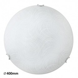 Rabalux 3231 - Tanner stropné svietidlo LED 18W sklo biela vzorovaná/biela