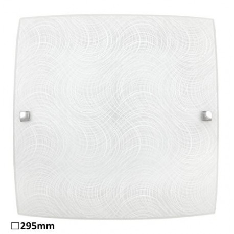 Rabalux 3232 - Tanner stropné svietidlo LED 12W sklo biela vzorovaná/biela