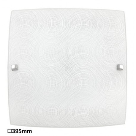 Rabalux 3233 - Tanner stropné svietidlo LED 18W sklo biela vzorovaná/biela