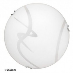 Rabalux 3258 - Soley LED stropné svietidlo LED 12W sklo biela/biela