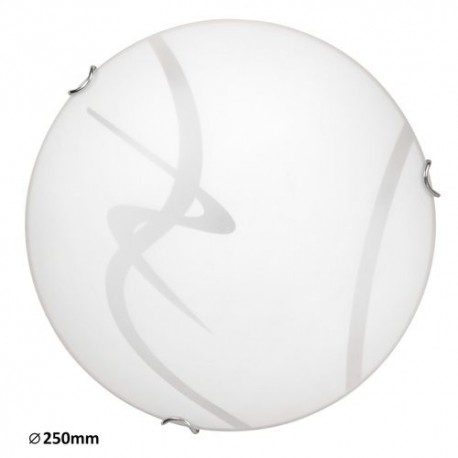 Rabalux 3258 - Soley LED stropné svietidlo LED 12W sklo biela/biela