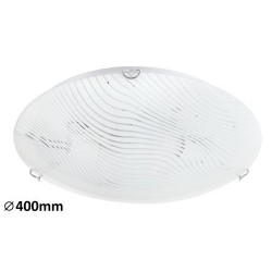 Rabalux 3288 - Beverly stropné svietidlo E27 2x MAX 60W sklo biela/biela